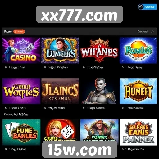 Comparativo entre jogos populares no xx777.com